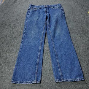 Berkley Jensen Straight Jeans Blue Cotton Denim Mens Size 34x31